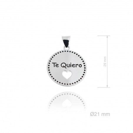 Pendentifs Argent lisse