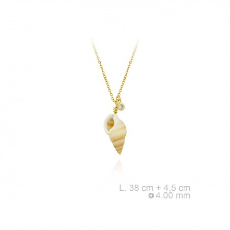 Silver Necklaces with Mother of Pearl 