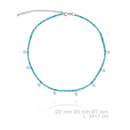 Garg. Turquesa Estrellas