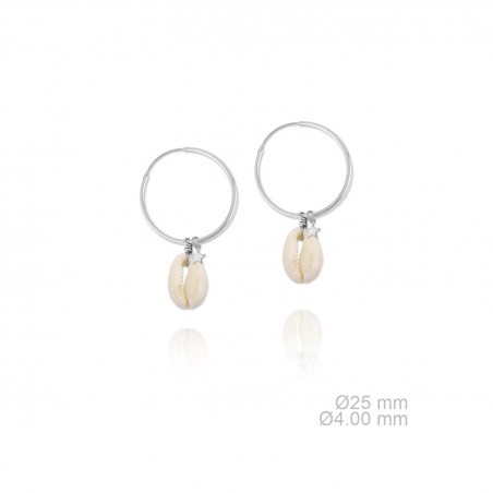 Boucles d'oreilles en Argent