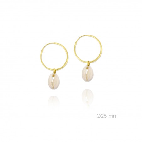 Silver Earrings with Mother of Pearls