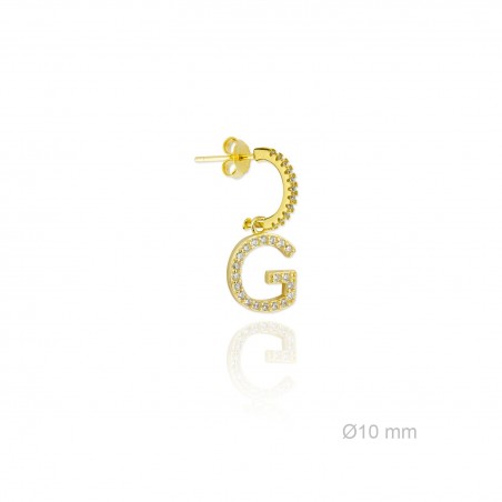 Boucles d'oreilles en Argent | G