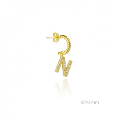 Silver Earrings | N