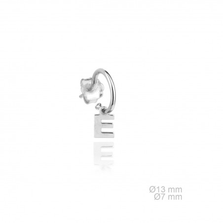 Boucles d'oreilles en Argent | E