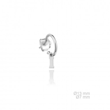 Boucles d'oreilles en Argent | H