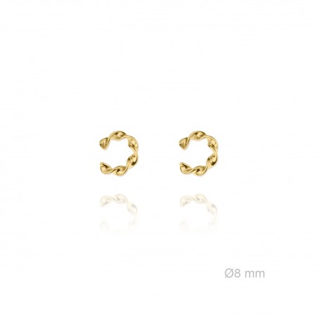 Earcuffs em Prata Esterlina
