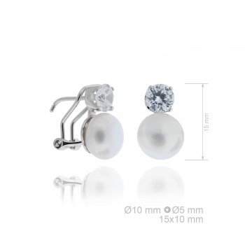 Pendientes de Plata de Ley
