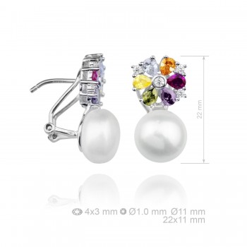 Boucles d'oreilles en Argent