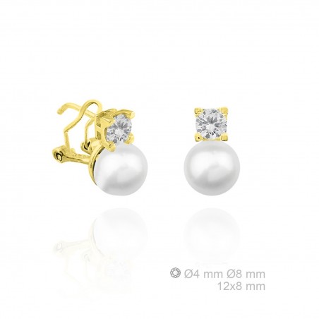 Boucles d'oreilles en Argent