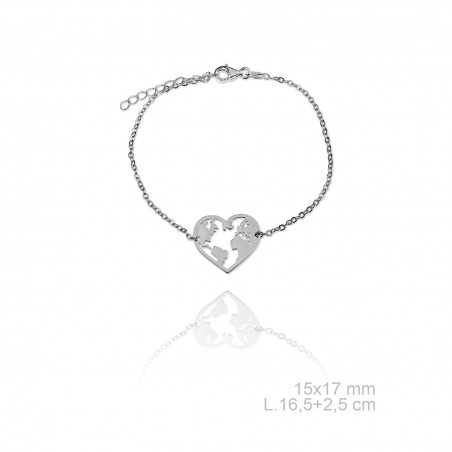 Pulseira de Prata Esterlina