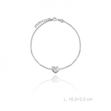 Pulsera Corazón Mundo Mini