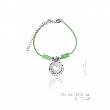 Bracelets Macramé/Cuir et...