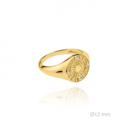 Sello C. Moneda Dorado