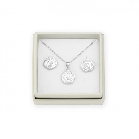 Jogo de Prata Esterlina e Nácar (Madrepérola)