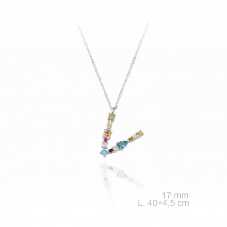 Gargantilha em Prata Esterlina | V