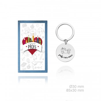Stainless Steel Key-Rings 