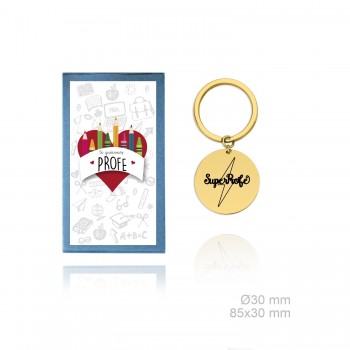 Stainless Steel Key-Rings 