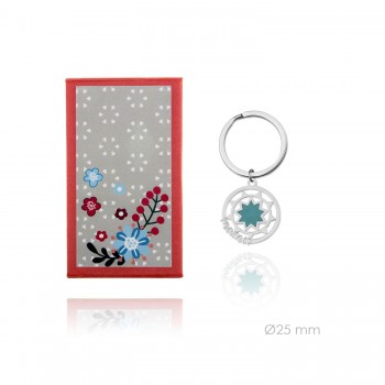 Porte-clés en Acier