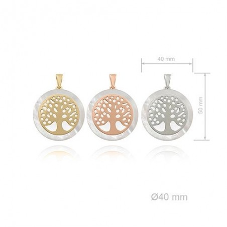 Pingente de Prata Esterlina e Nácar (Madrepérola)