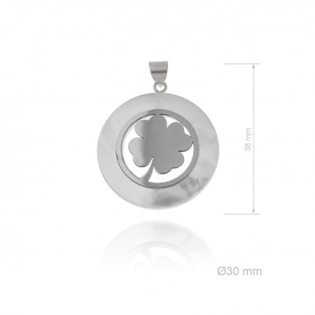 Colgante Nácar Trébol